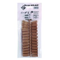 50 Chevilles Grapex Polypropylène Ø8x32mm - RED HEAD