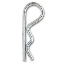 2 Goupilles bêta acier zingué ∅4mm L76mm - CHAPUIS 