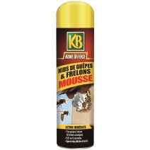 anti nids de guêpes et frelons asiatiques sous forme de mousse