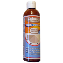 Colorant universel pour peinture Sienne naturelle 250ml - ONYX COLORTECH