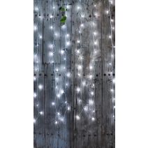 Rideau Flicker 1m x 2m 96 led blanc pur - BLACHERE