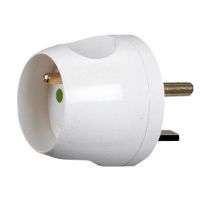 adaptateur 2p+t branchement 1 fiche 16a sur socle 20a - LEGRAND