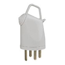 Fiche plexo 20 a grise 3p+t ip44ik08 poignée avec sortie latérale - LEGRAND