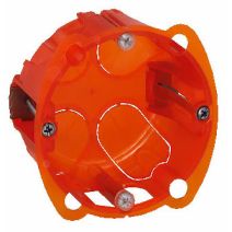boîte d'encastrement 1 poste batibox multimatériaux profondeur 50mm - LEGRAND