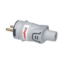 Fiche plexo 2P+T 16 a avec anneau gris - LEGRAND