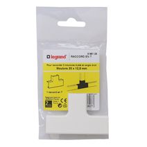 Raccord en t pour moulure 20x12.5mm - LEGRAND
