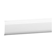 Plinthe 80x20mm avec cloison blanc - LEGRAND