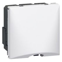 Sortie de câble mosaïc avec serre-câble et 2 modules - LEGRAND