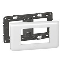 Plaque support mosaïc pour 4 modules - LEGRAND