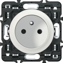 Poussoir simple Mosaic composable - 1 module - Noir