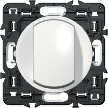 Prise TV simple Mosaic - Composable - 2 modules - Noir