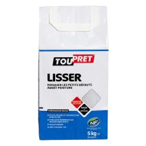 Enduit de lissage Lisser - poudre en 5kg - TOUPRET