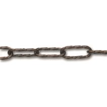 Chaîne non soudée torsadée pour lustrerie ∅ 2,2 mm L.1,5 m - CHAPUIS