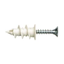 Chevilles auto foreuses "Sting" Nylon 25mm avec vis - 20 Chevilles
