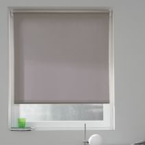 Store enrouleur tamisant gris clair 90x190cm - INVENTIV