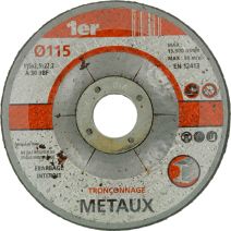 5 disques à tronçonner les métaux Ø230mm - 1ER
