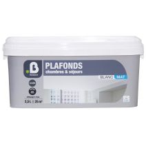 Peinture Plafonds Chambres & Séjours  Blanc mat  5L - B RESIST