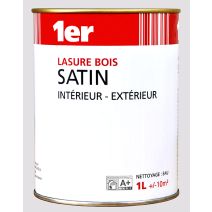 Lasure bois chêne satin 1L - MR BRICOLAGE
