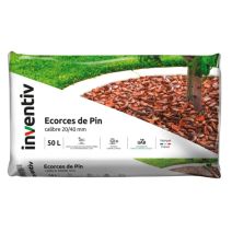 Ecorces de pin calibre 20/40mm, 50L - INVENTIV