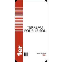 Terreau pour le sol - 50L - 1ER