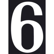 Numéro de rue "6" - CHAPUIS