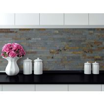 Plaquettes Parement Pierres Naturelles Natimur Rusty Multicolore 