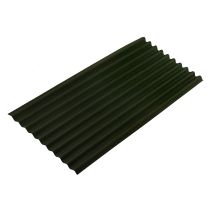 PLAQUE ONDULEE BITUMEE VERT - ONDULINE ONDUTOIT - pour couverture et bardage de cabanes, abris de jardin et garages - ONDULINE 