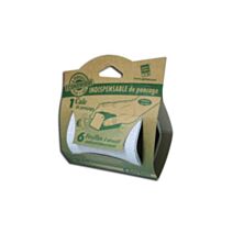 cale à poncer + 6 feuilles abrasives anti-encrassement