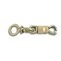 Porte-mousqueton "sécurité" à touret