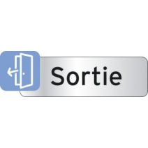 Plaquette indicatrice "sortie" - CHAPUIS