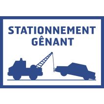 panneau de signalisation "stationnement gênant" - CHAPUIS
