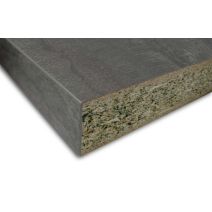 Plan de Travail Stratifié HPL Pierre Reflet Ardoise 304x64x3,8cm - SUP BOIS
