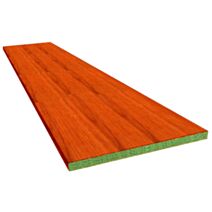 Plan de Travail Stratifié HPL Noyer Clair 304x64,5x3,8cm - SUP BOIS