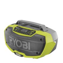 Ryobi - Radio d’atelier Bluetooth 18 Volts ONE+ (Sans batterie)