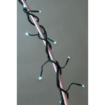 Guirlande de Noël Flicker 128 leds blanches 8 m - BLACHERE