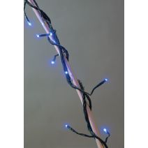 Guirlande de Noël Flicker 128 led bleu - 8 m - BLACHERE