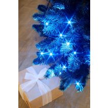 Guirlande de Noël Flicker 192 led bleues - 16 m - BLACHERE