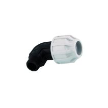 coude male polypropylène compression d25 male 3/4