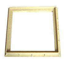 Cadre 20 x 20 cm pour grille de sol sable polypropylène - FITT