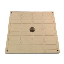 Couvercle de regard Polypropylène 30x30cm Sable - FITT
