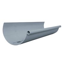 profil gouttière pvc 33 gris - 4 m - INTERPLAST
