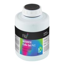 Colle gel pvc pot avec pinceau 1000ml - FITT