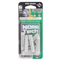 8 Chevilles Nordtech Conditions Extrêmes Ø10x50mm - RED HEAD