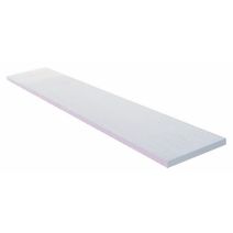 Tablette mélaminée Blanc 18mm 120x40cm