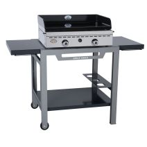 Table roulante bi-couleur pour plancha 450 et 600 - FORGE ADOUR