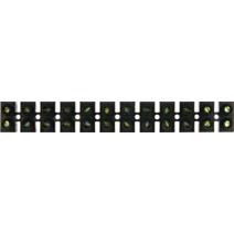 barrette de connexion 16 mm² noir - VOLTMAN