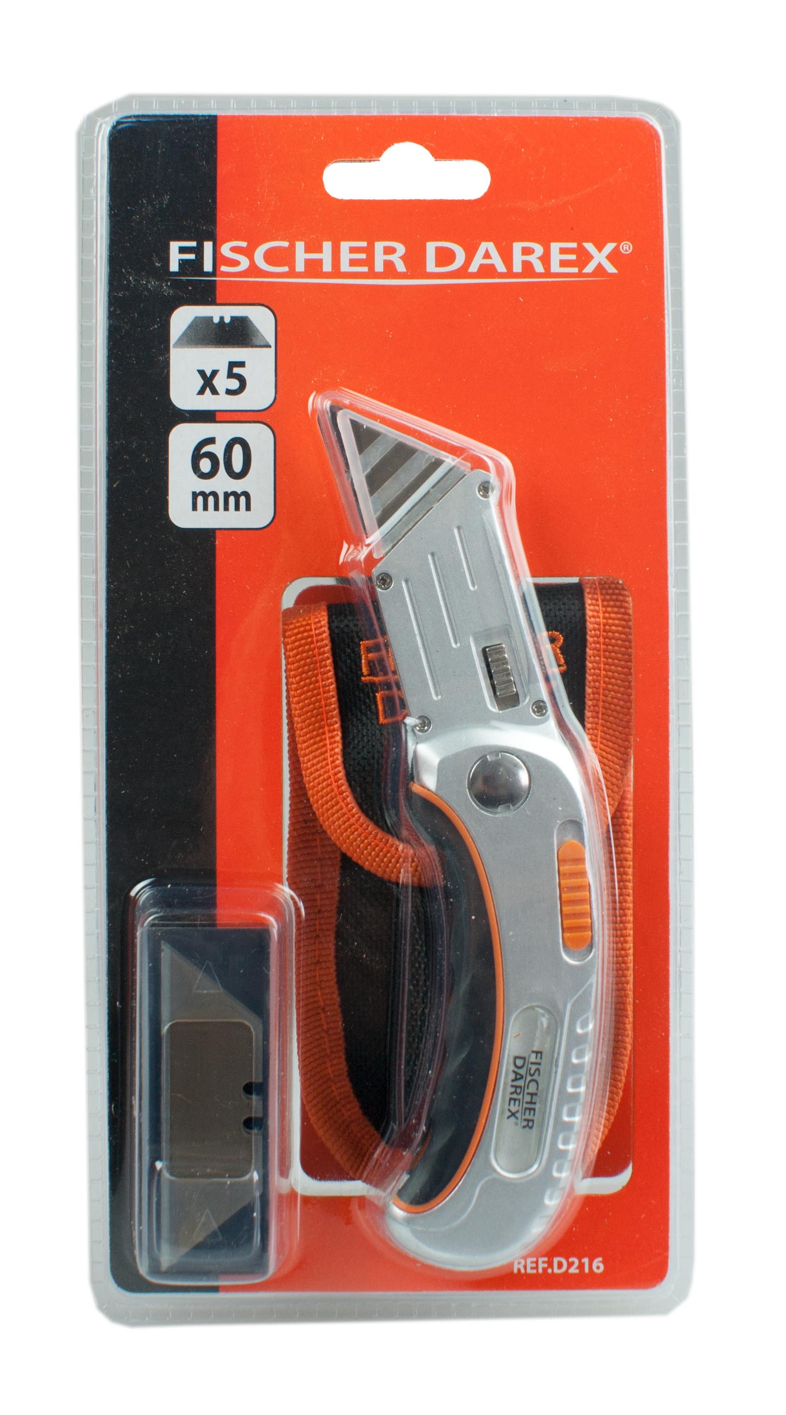 Cutter pliant trapèze + étui - FISCHER DAREX