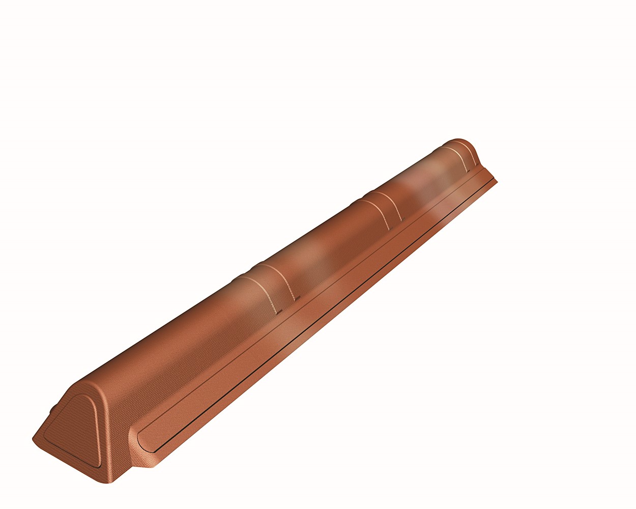 EMBOUT DE FAITIERE FIORENTINO MINCE ONDUVILLA pour couverture et bardage de cabanes, abris de jardin et garages - ONDULINE