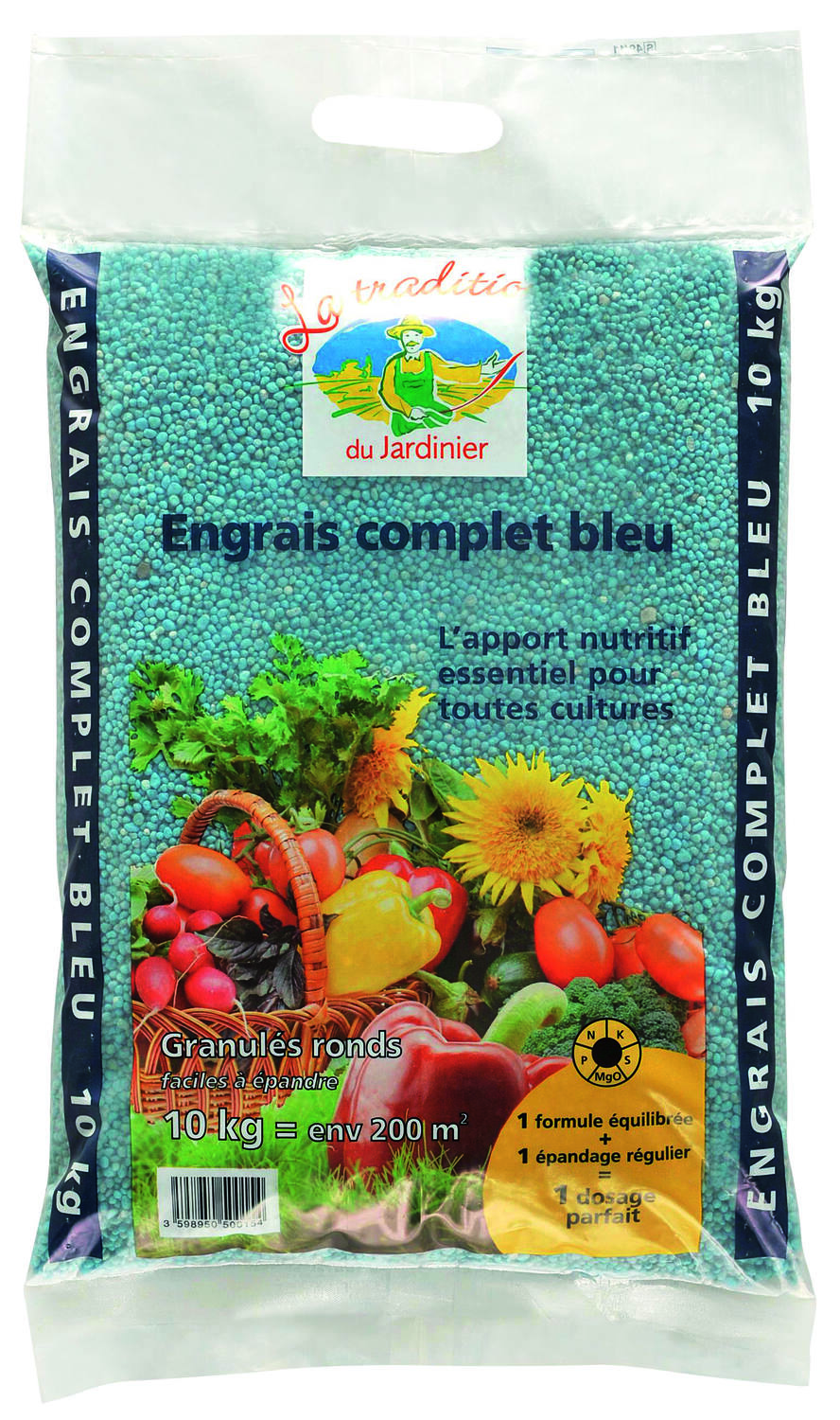 engrais complet bleu 10 kg