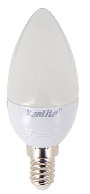 Ampoule led SMD blanc E14 470lm 6W blanc chaud - XANLITE